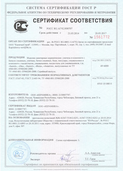 15.02.2025 Соль-Илецк - Изделия санитарные керамические